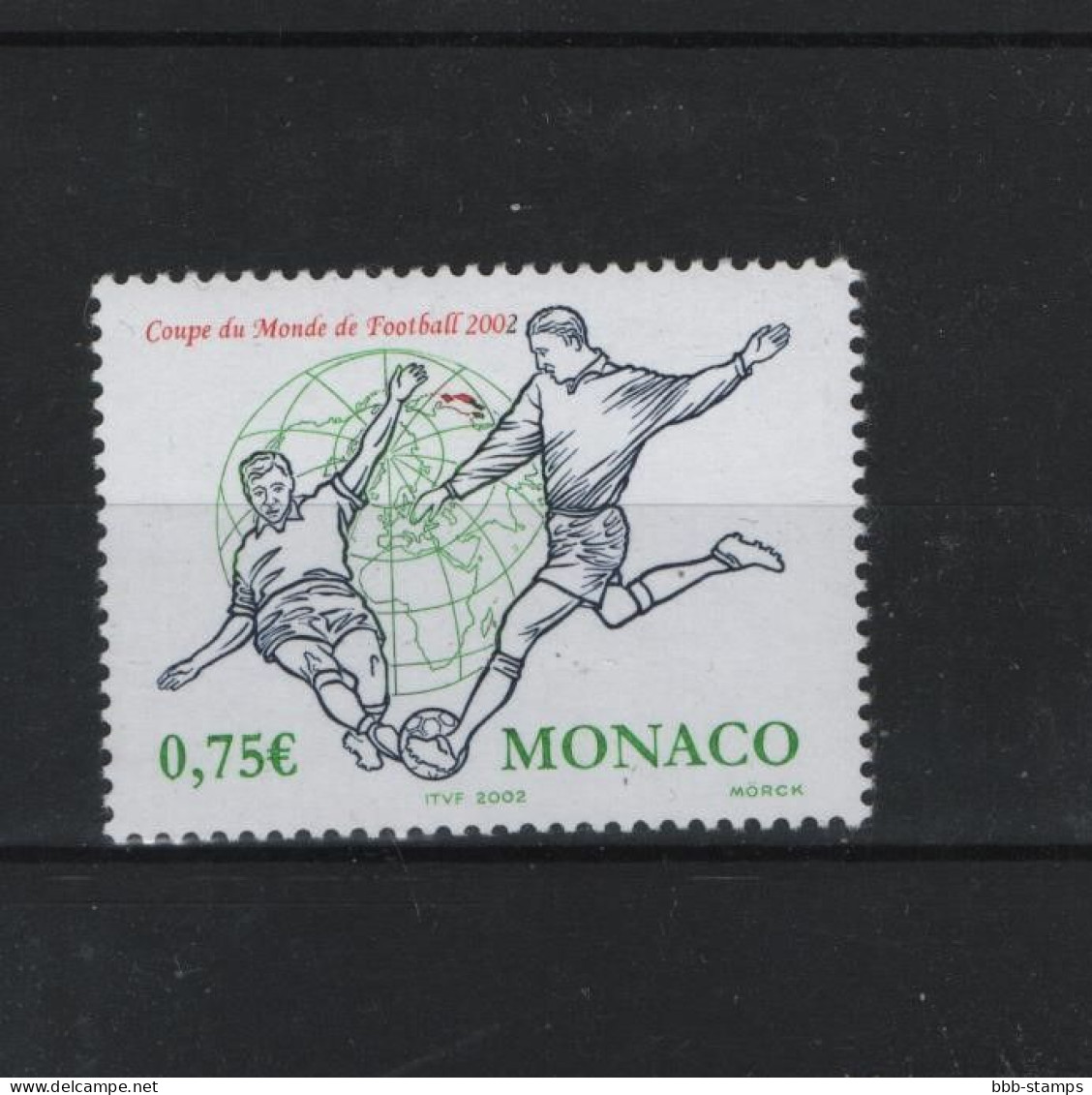 Monaco Michel Cat.No. Mnh/** 2605 Soccer - Unused Stamps