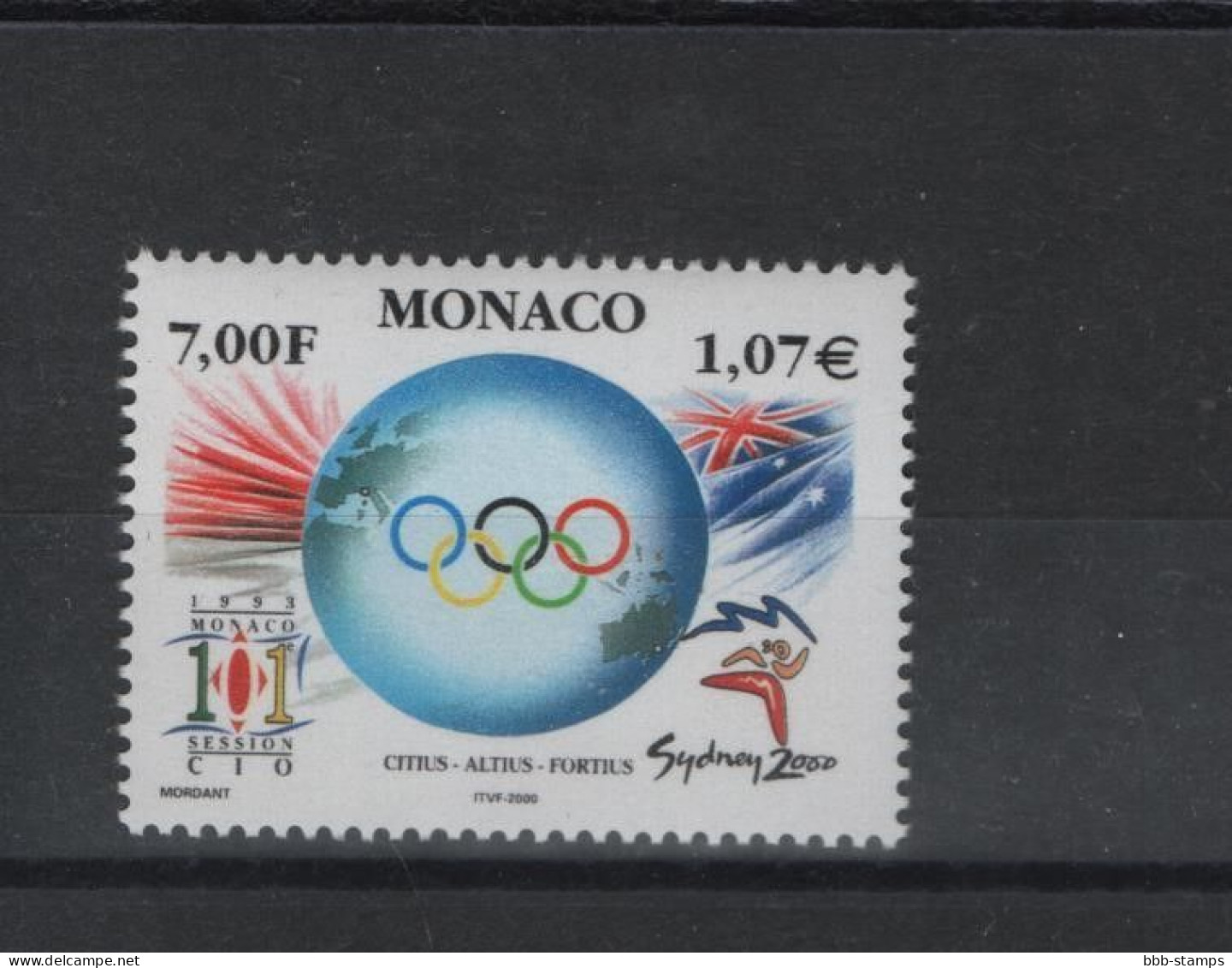 Monaco Michel Cat.No. Mnh/** 2498 Olympia - Ungebraucht