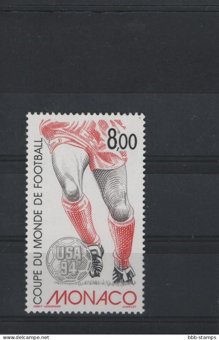 Monaco Michel Cat.No. Mnh/** 2183 Soccer - Unused Stamps