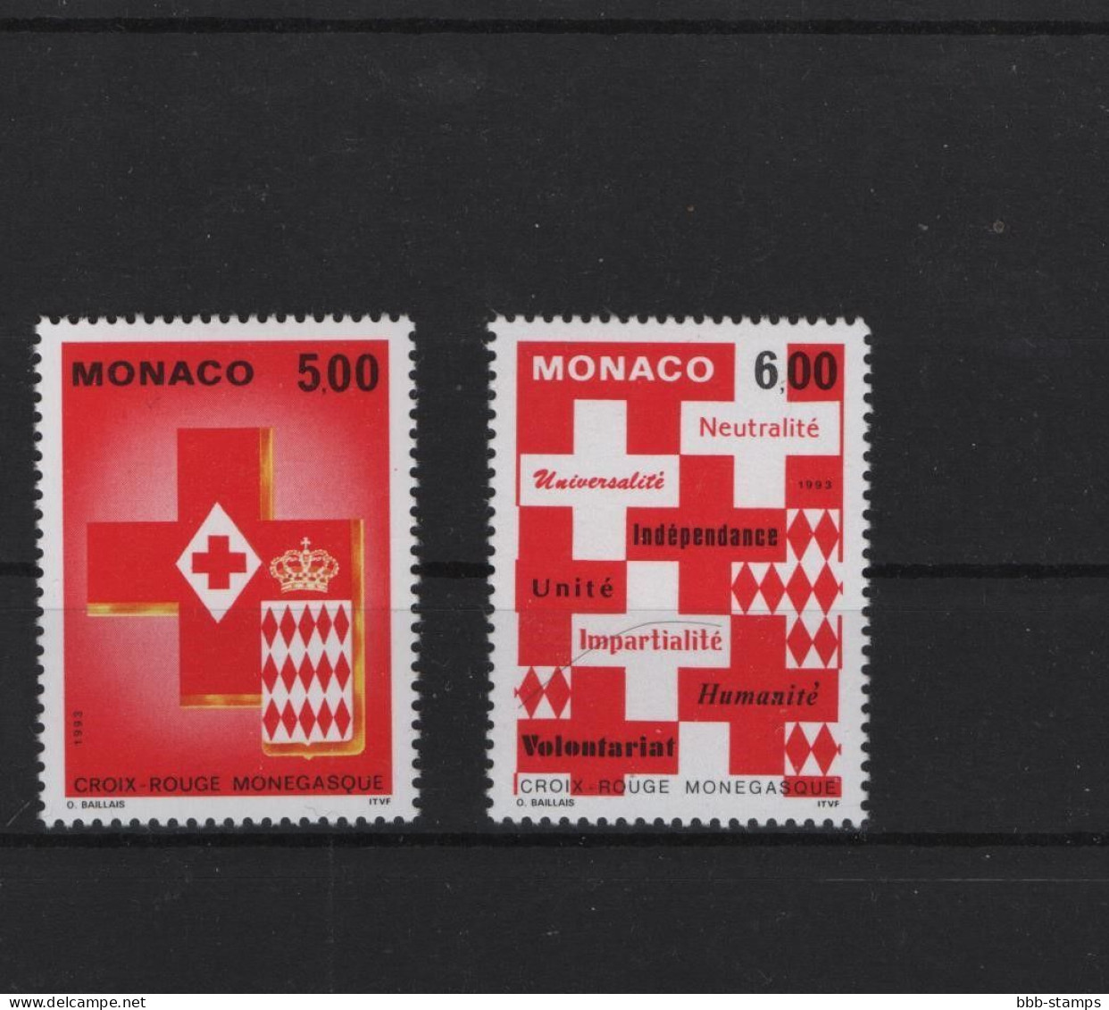 Monaco Michel Cat.No. Mnh/** 2149/2150 - Unused Stamps