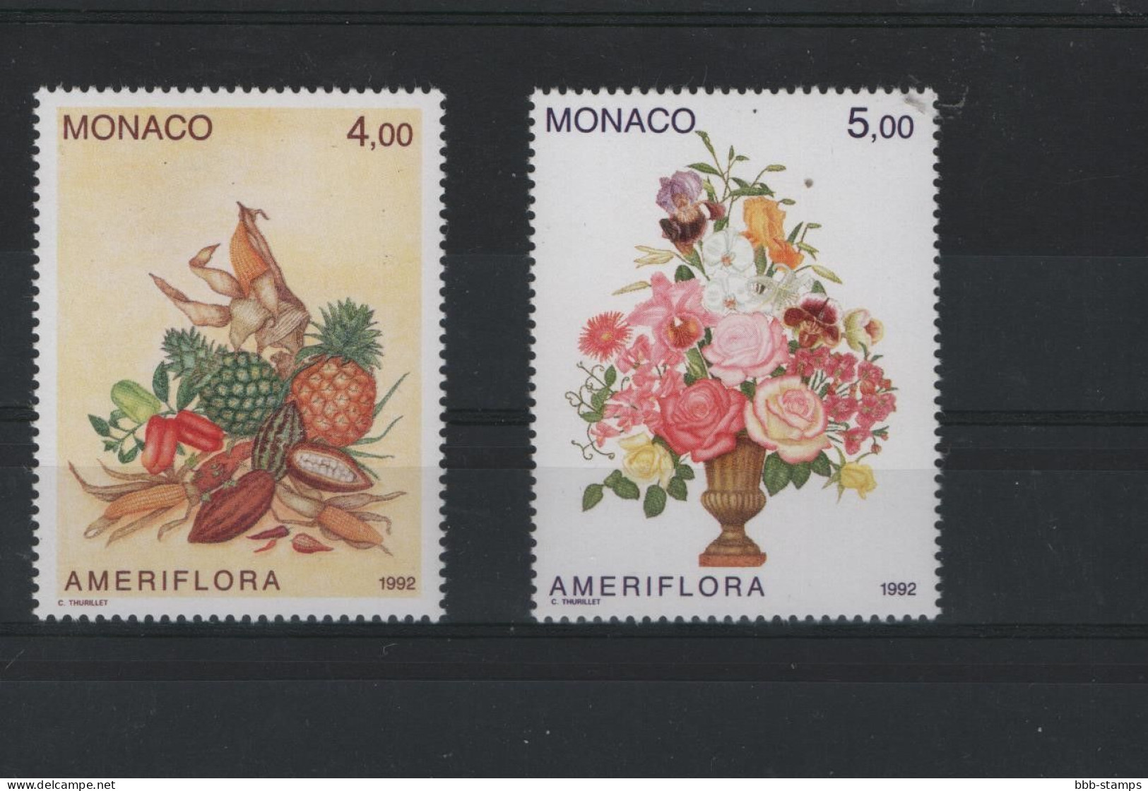 Monaco Michel Cat.No. Mnh/** 2074/2075 - Unused Stamps