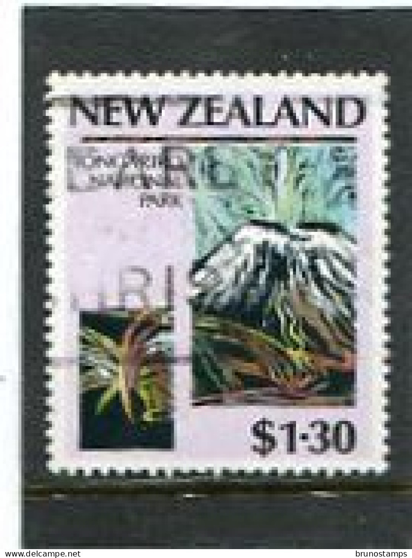 NEW ZEALAND - 1987  1.30  TONGARIRO  FINE USED - Usados