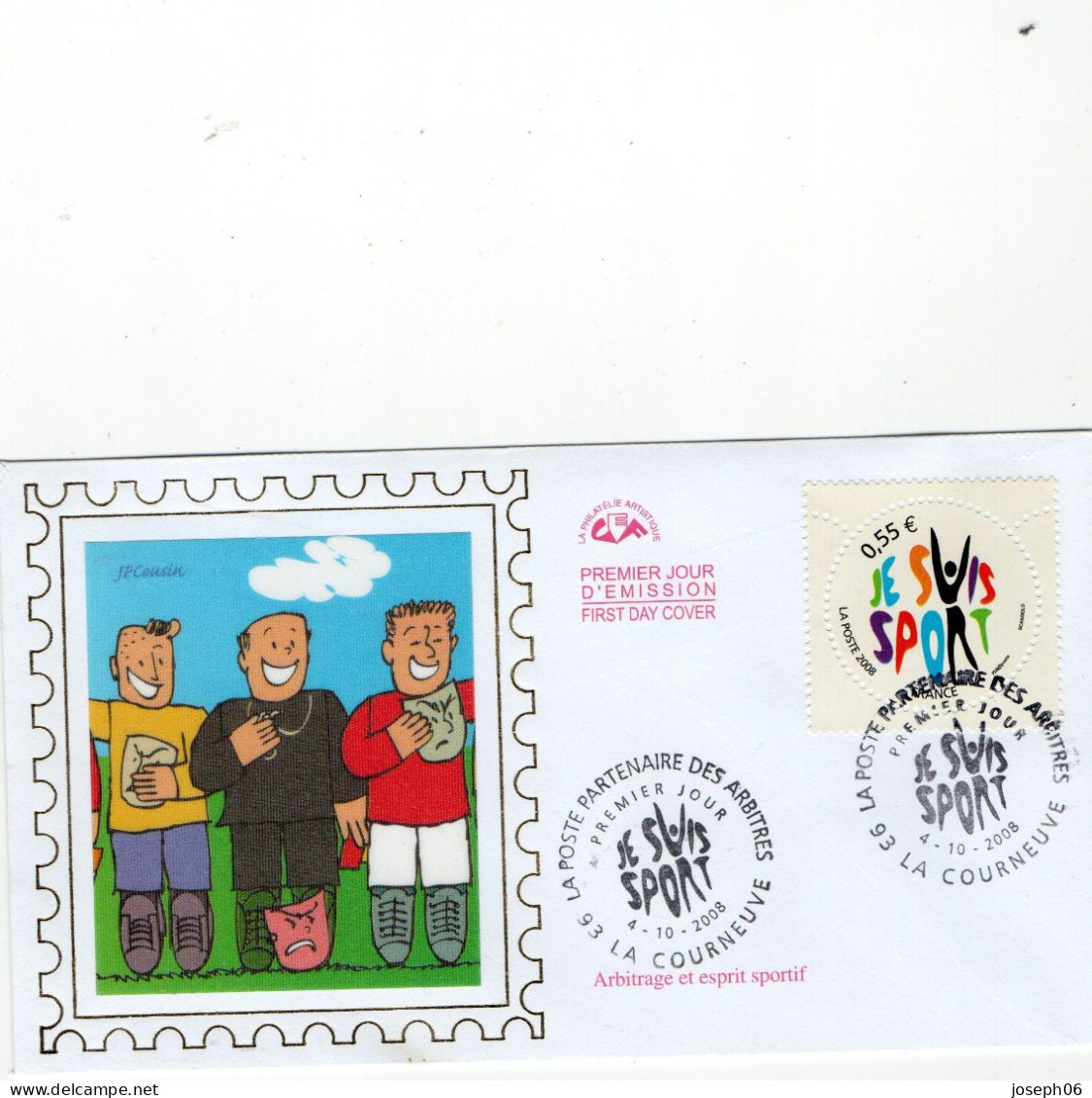 FRANCE    2008  Enveloppe  Y.T. N° 4283  Oblitéré. Frais De Gestion Compris - 2000-2009