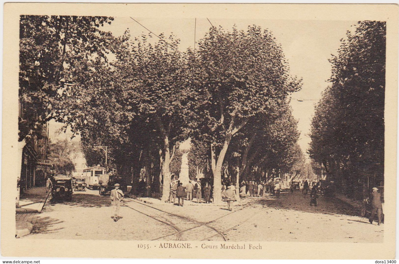 CPA13-AUBAGNE- Cours Maréchal-Foch - Aubagne