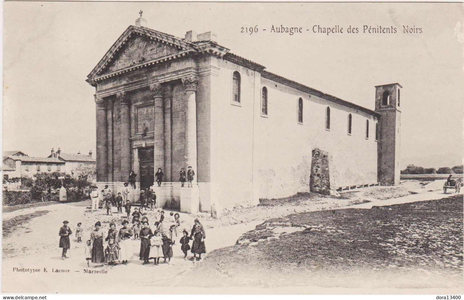 CPA13- AUBAGNE- Chapelle Des Pénitents Noirs - Aubagne