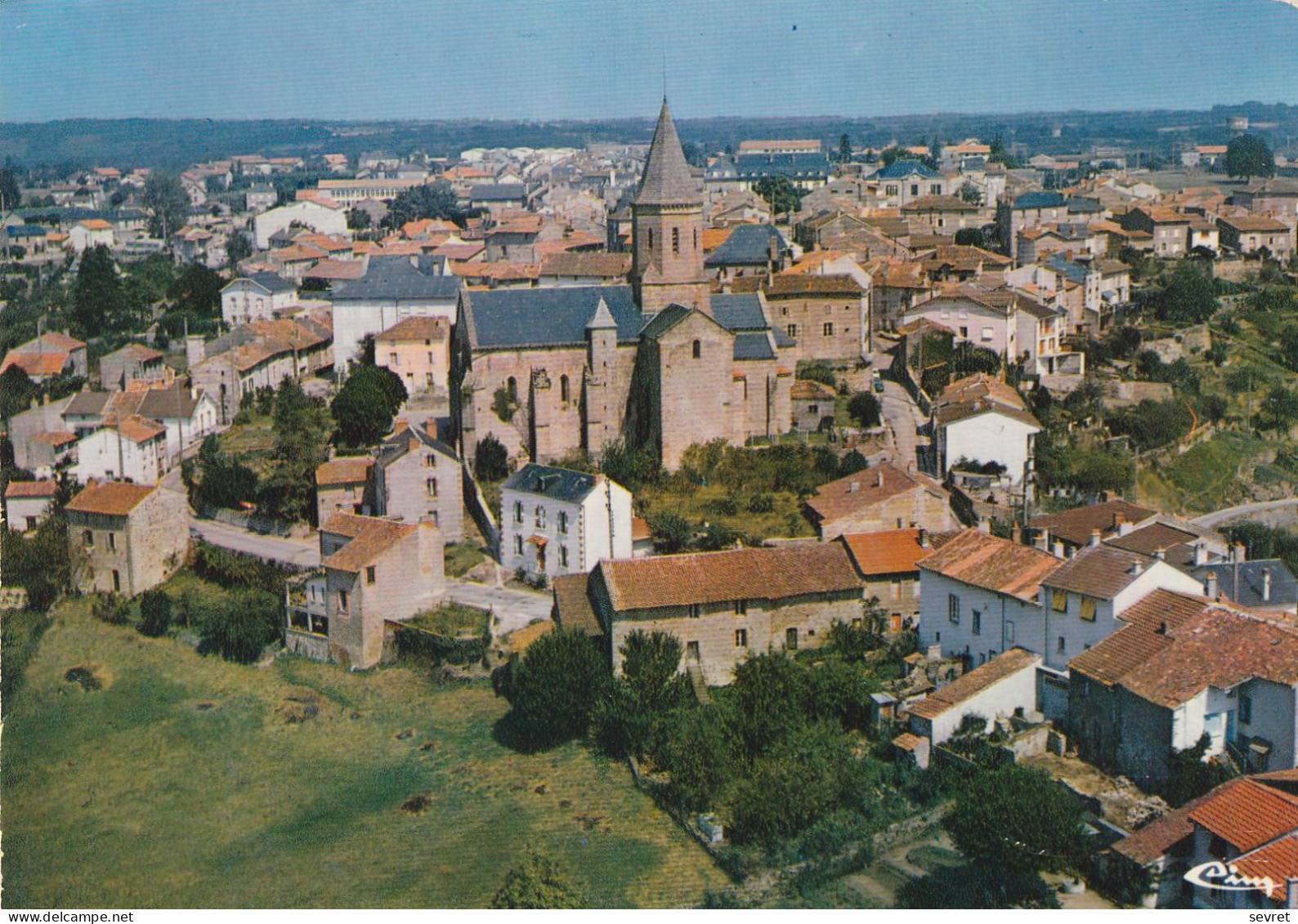 CHATEAUPONSAC . - Vue Générale Aérienne - Chateauponsac