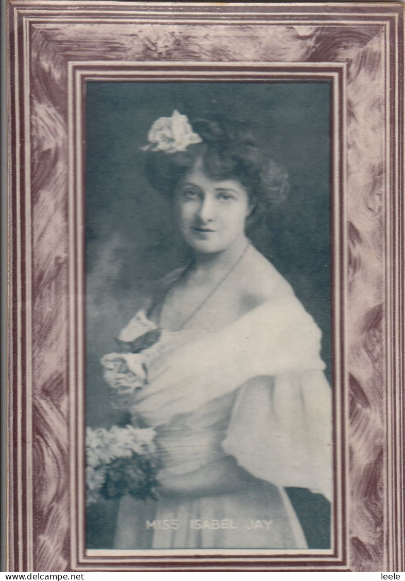 CL22.Vintage Postcard. Miss Isabel Jay. Edwardian Actress. - Teatro