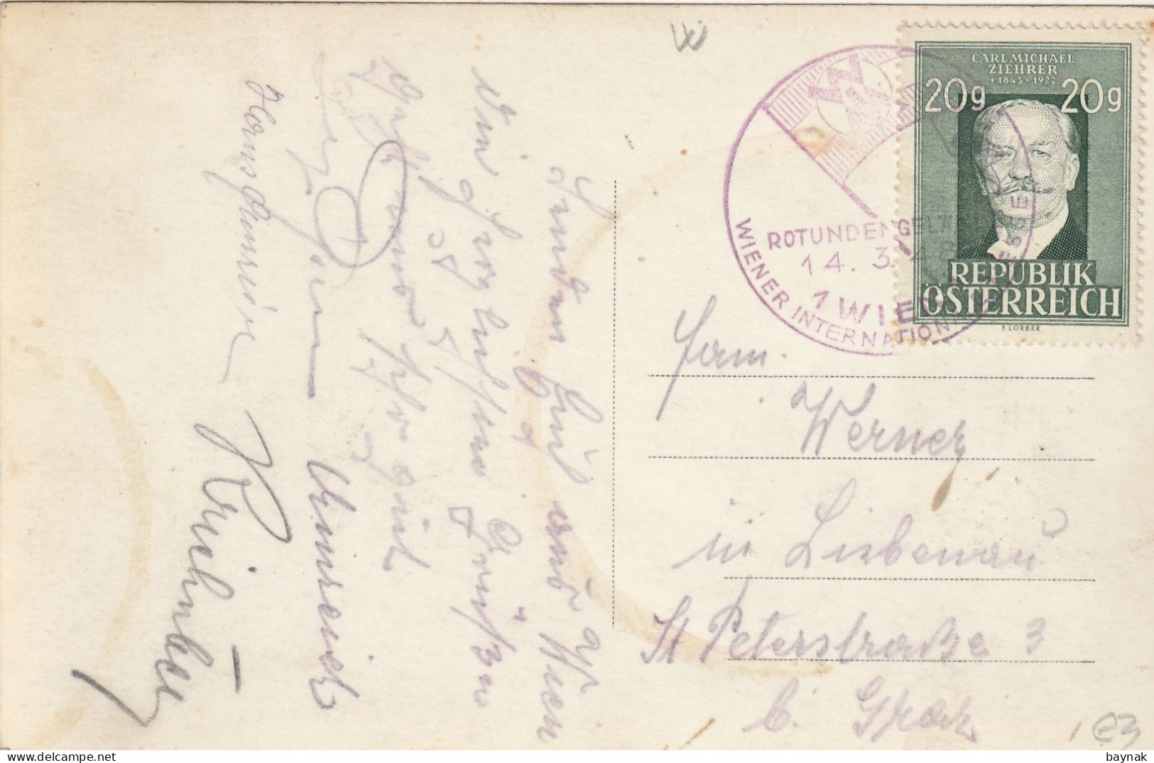 W423  --  WIEN  --   1948 - Other & Unclassified