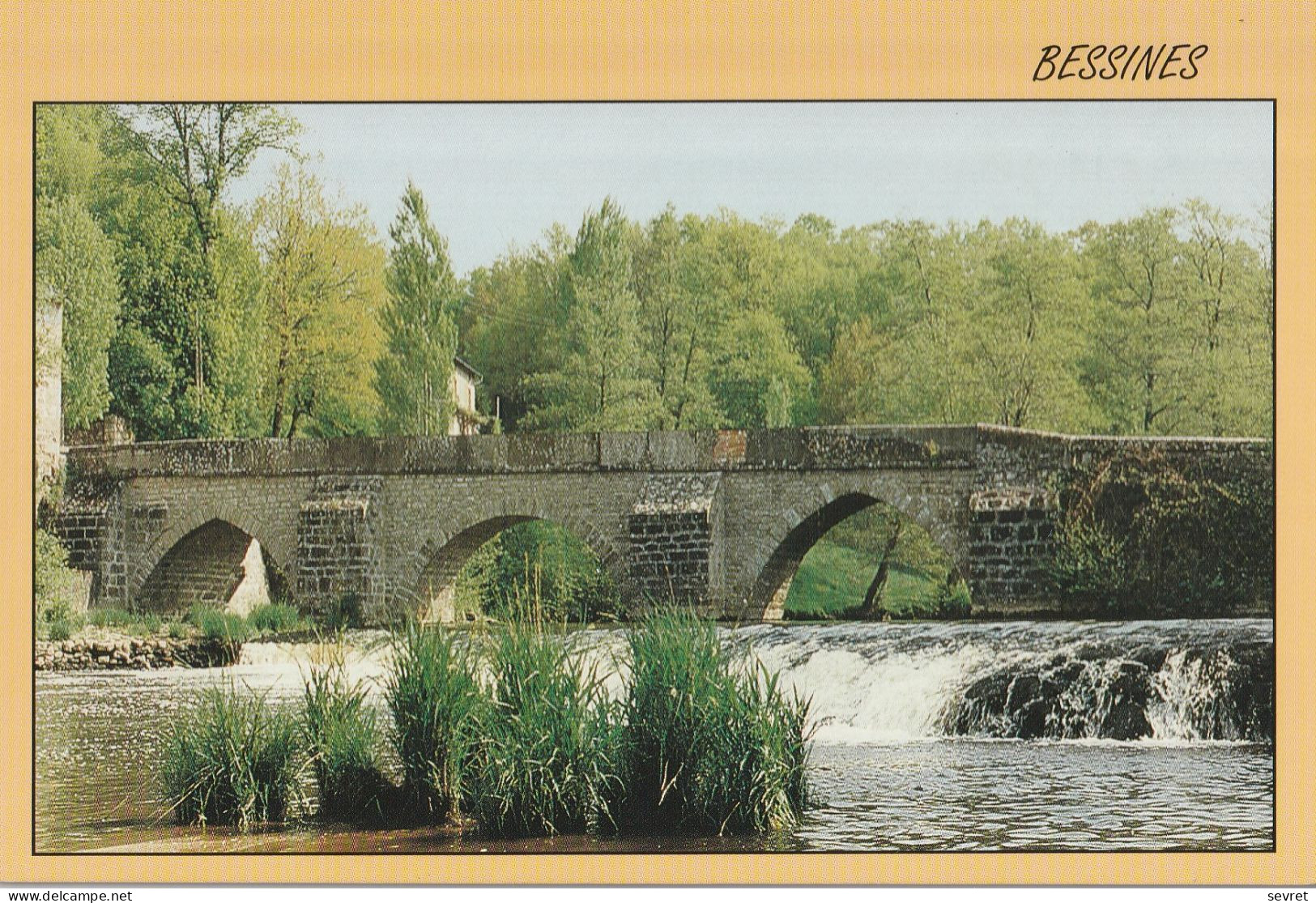 BESSINES  . - Vieux Pont Sur La Gartempe .CPM - Bessines Sur Gartempe