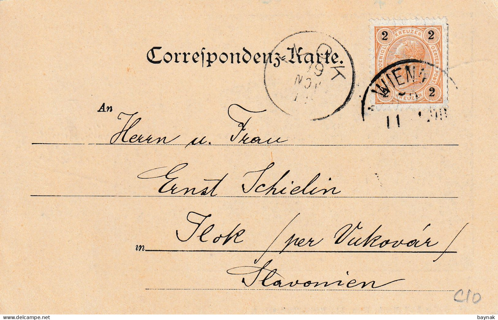 W425  --  WIEN   --  BURGTHEATER  --  1899 - Other & Unclassified