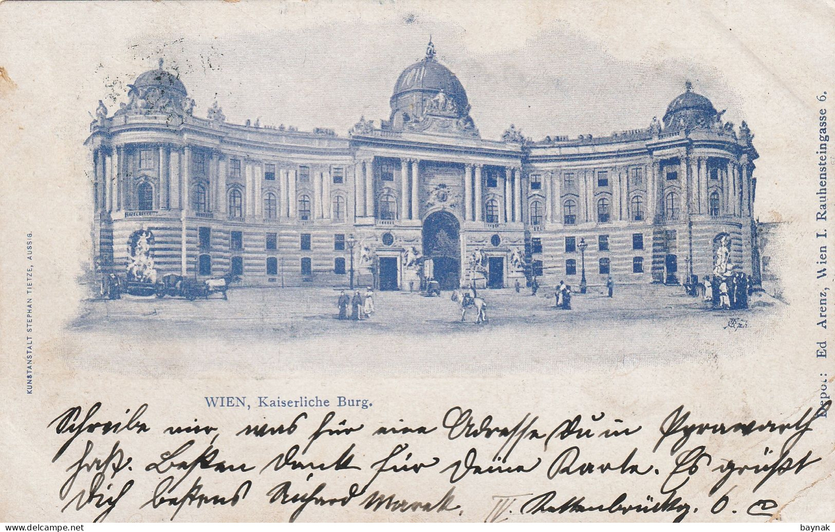 W426  --  WIEN   --  KAISERLICHE BURG  --  1899 - Other & Unclassified