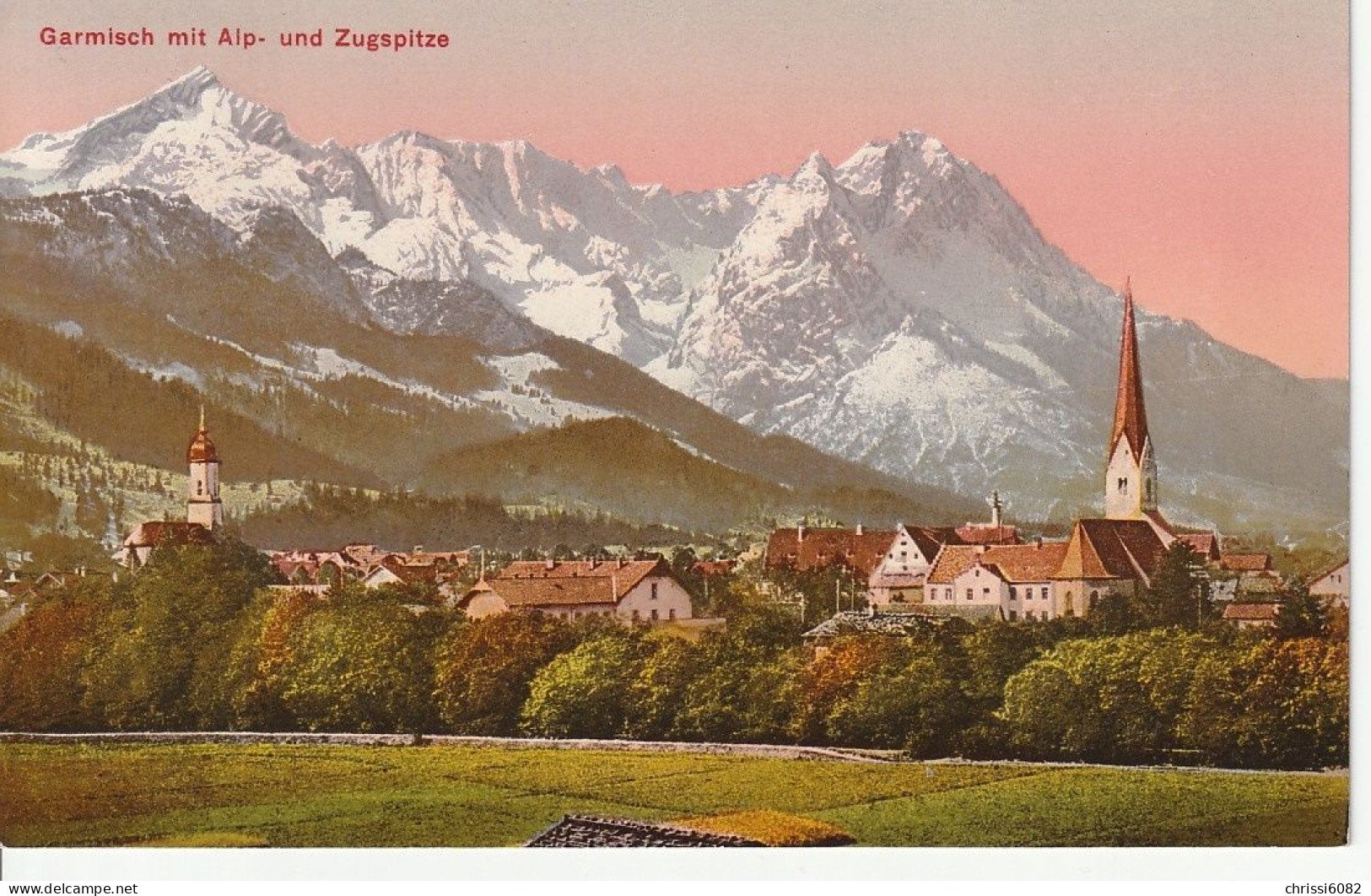 Garmisch Mit Alp- Und Zugspitze - Garmisch-Partenkirchen