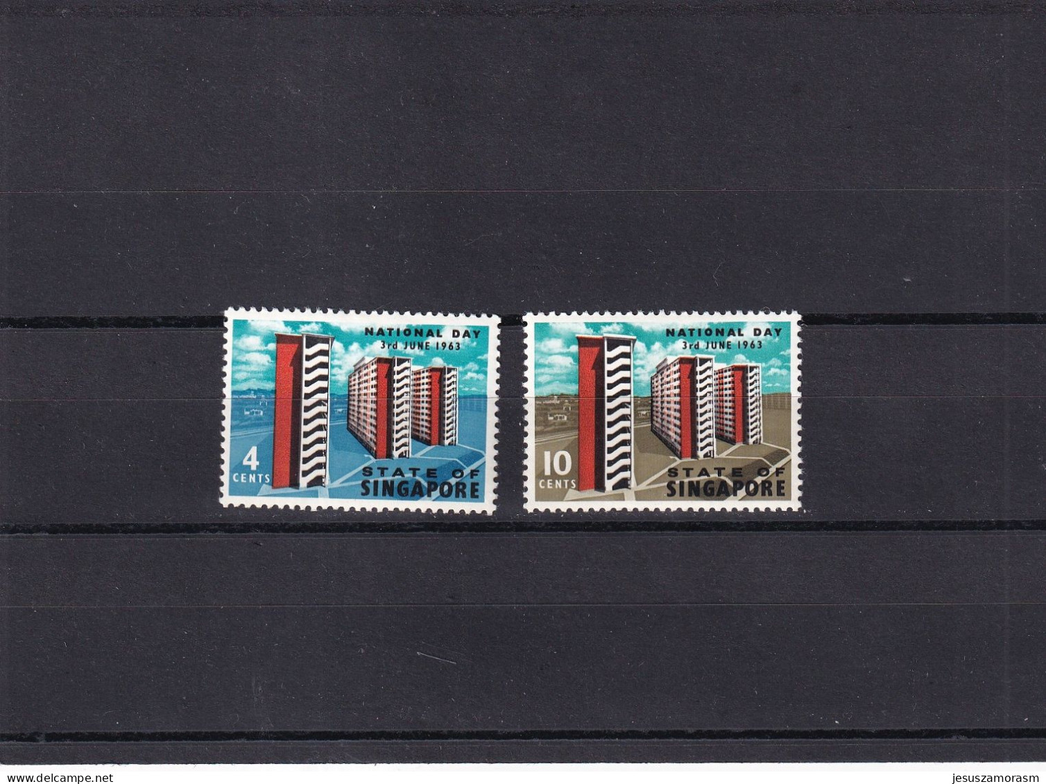 Singapur Nº 67 Al 68 - Singapore (1959-...)