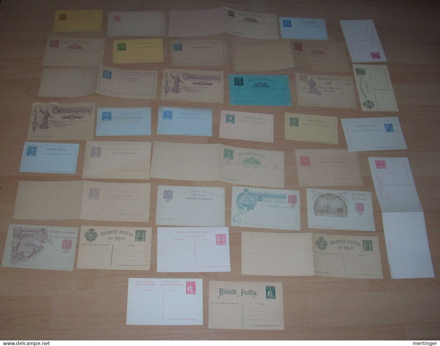 Portugal Collection 33 Postal Stationery Ca 1880-1912 Mint - Lotes & Colecciones