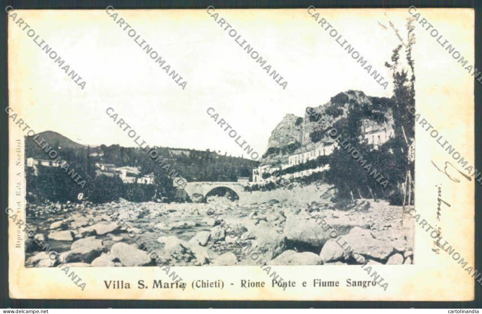 Chieti Villa Santa Maria Cartolina ZB2893 - Chieti