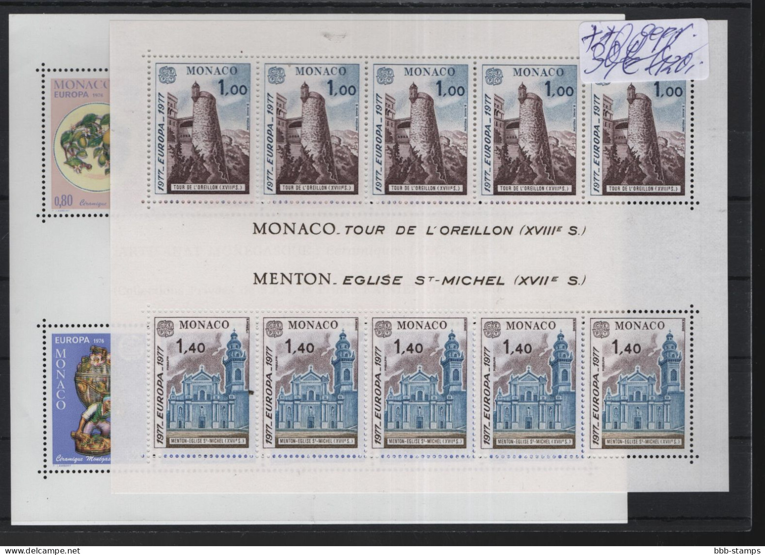Monaco Michel Cat.No. CEPT issues mnh/** 1962 - 2001