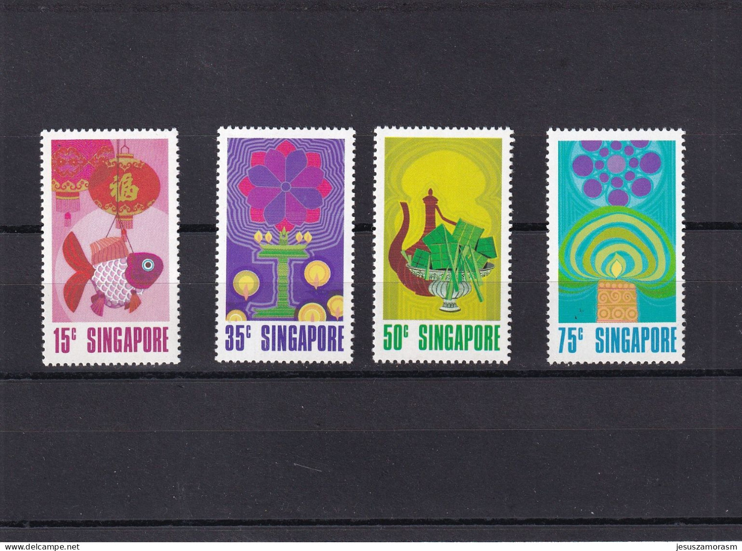 Singapur Nº 156 Al 159 - Singapore (1959-...)