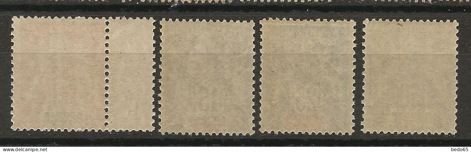 SOUDAN N° 16 à 19 Série Complète NEUF** LUXE  SANS CHARNIERE / Hingeless / MNH - Unused Stamps