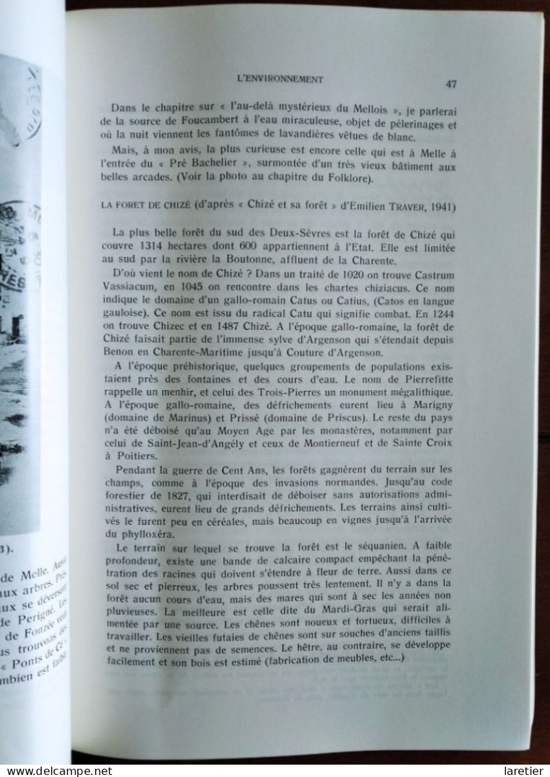 MELLE Et Sa Région, Brioux, Celles, Chizé, Chef-Boutonne, Lezay Par Jacques Pineau - Mystères De Leur Histoire - Poitou-Charentes