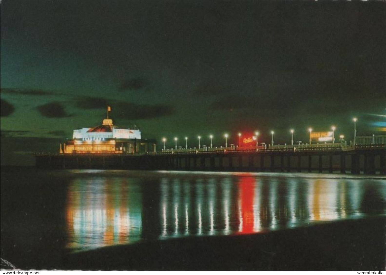 102179 - Belgien - Blankenberge - Pier Bij Nacht - Ca. 1975 - Blankenberge