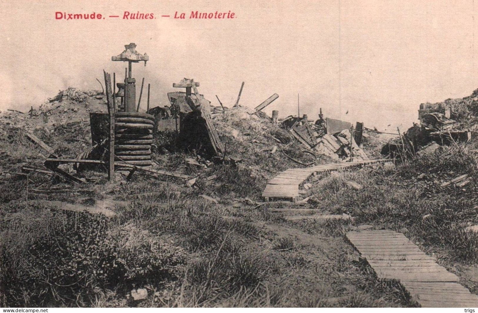 Dixmude (Ruines) - La Minoterie - Diksmuide