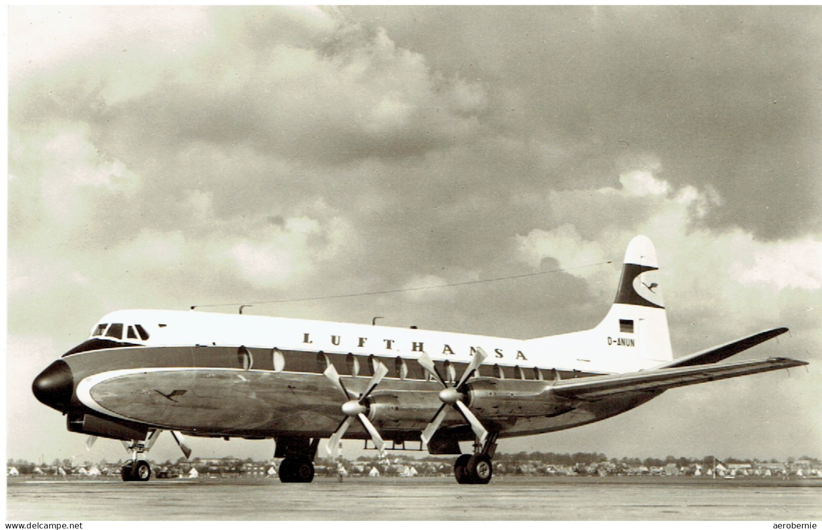 LUFTHANSA - Vickers 814 Viscount  (airline Issue) - 1946-....: Era Moderna