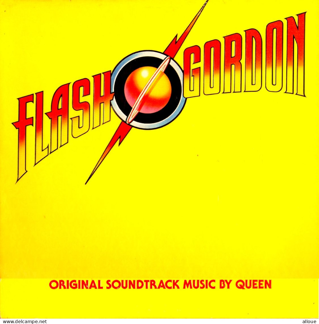 QUEEN – FLASH  GORDON (Original Soundtrack Music) Originally Released In 1980 On Vinyl  US - Musique De Films