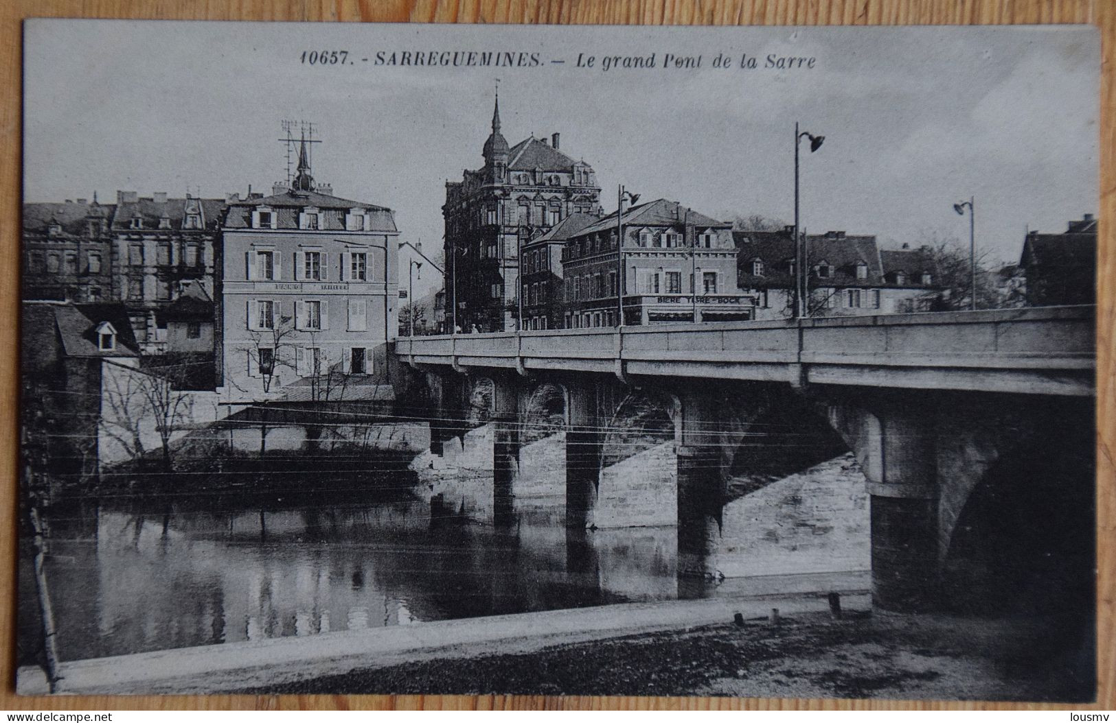 57 : Sarreguemines - Le Grand Pont De La Sarre - (n°28930) - Sarreguemines