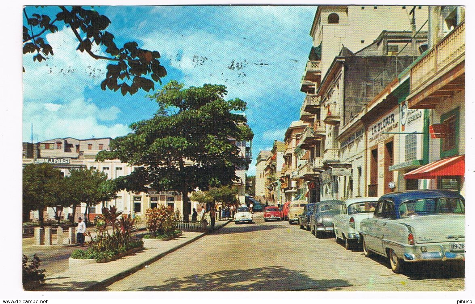 AM-252  PUERTO RICO : Old San Francisco Street - Puerto Rico