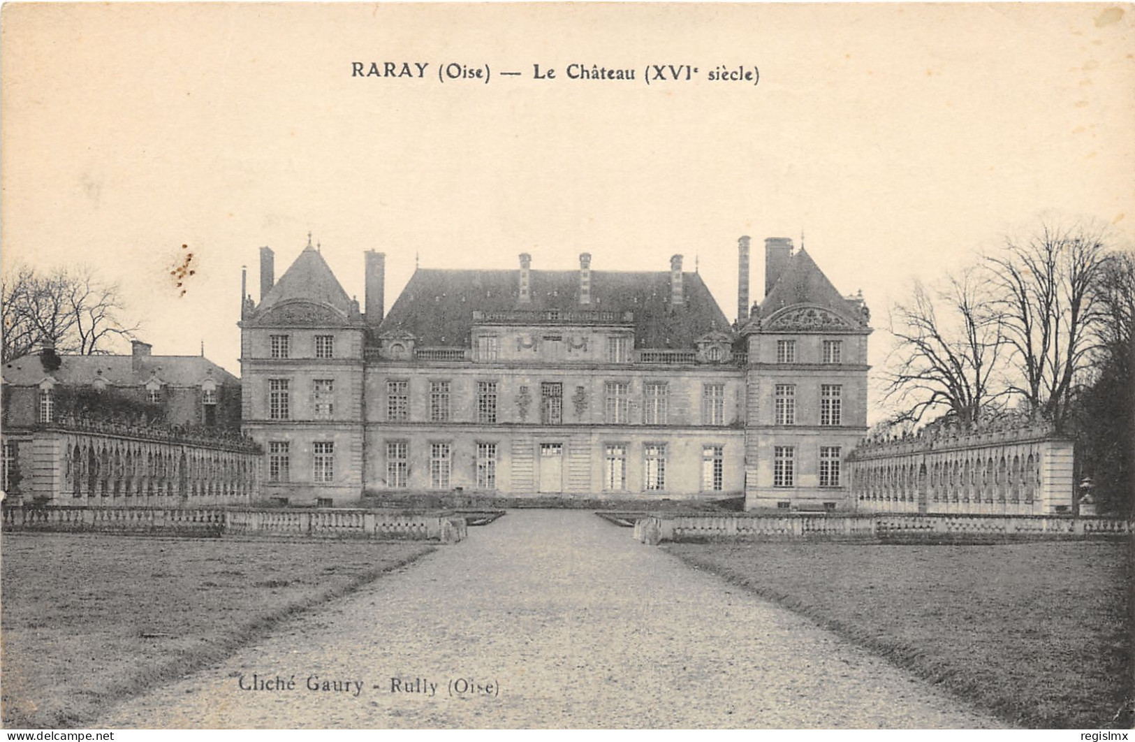 60-RARAY-LE CHÂTEAU-N°T290-E/0221 - Raray