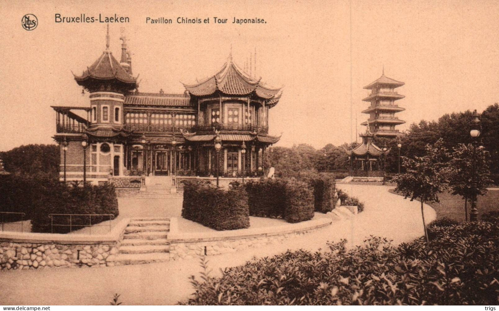 Laeken - Pavillon Chinois Et Tour Japonaise - Laeken