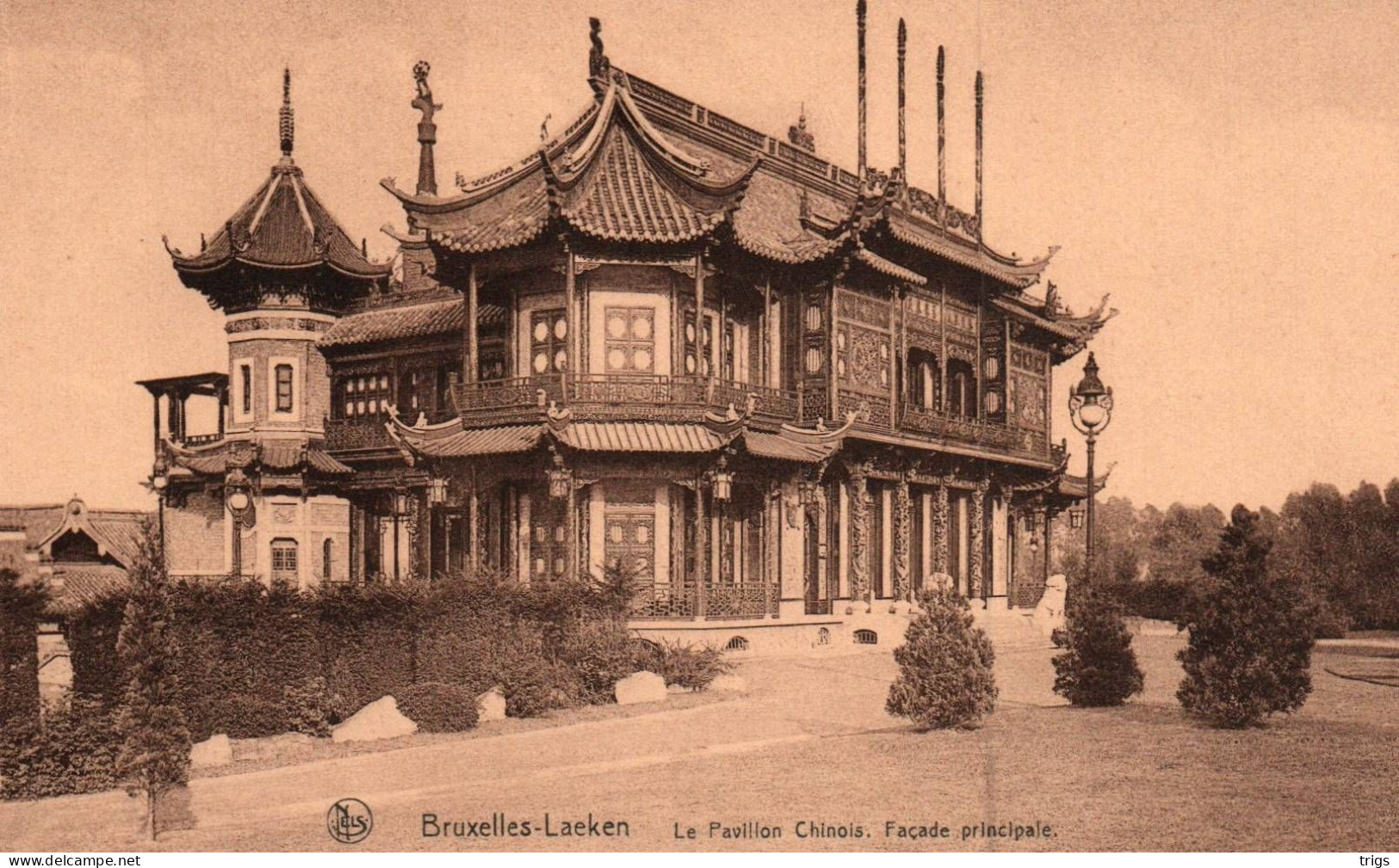 Laeken (le Pavillon Chinois) - Façade Principale - Laeken