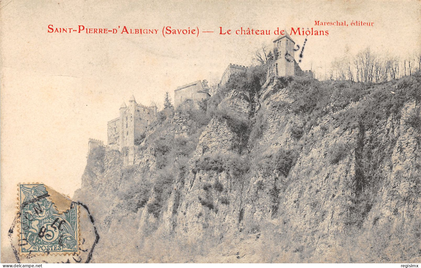 73-SAINT PIERRE D ALBIGNY-CHÂTEAU DE MIOLANS-N°T292-D/0287 - Saint Pierre D'Albigny
