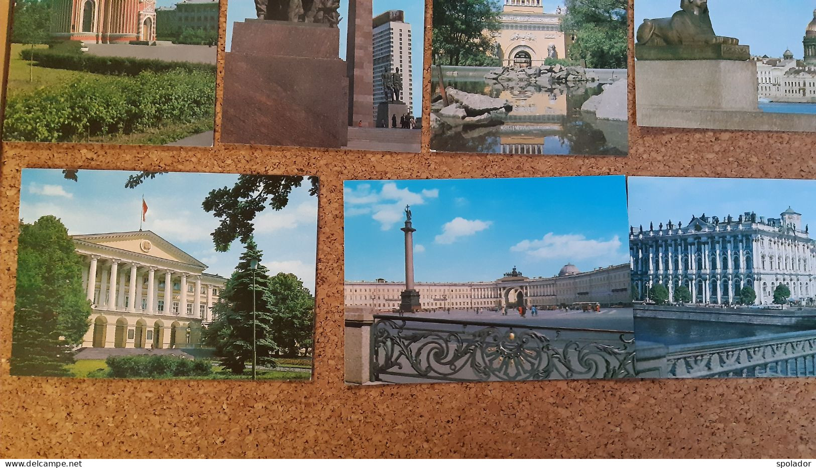 Lot 10pcs-Nostalgie-Vintage-postcard-Leningrad-Russia-#31-unused-1979