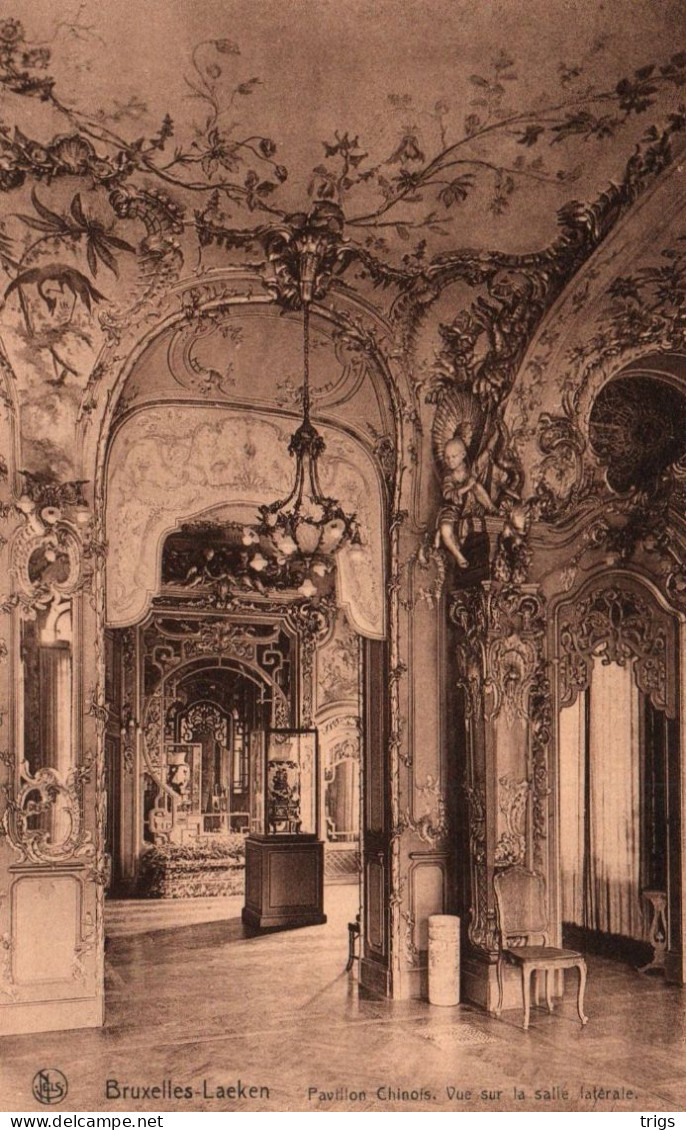 Laeken (Pavillon Chinois) - Vue Sur La Salle Latérale - Laeken