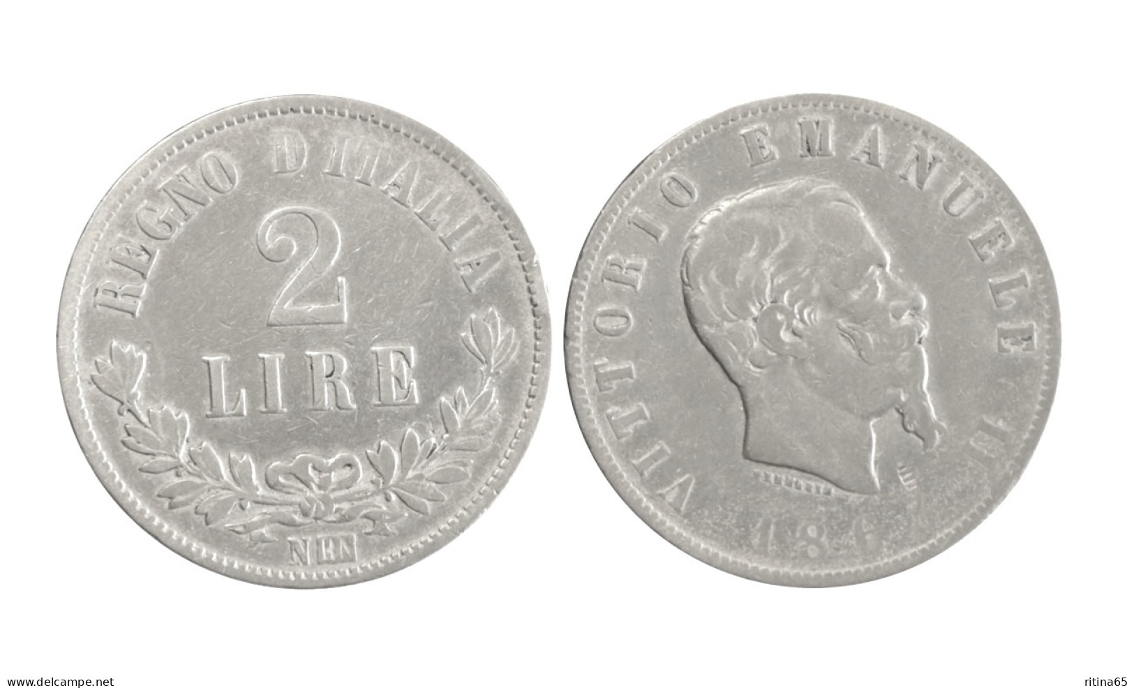 !!! 2 LIRE 1863 NAPOLI " VALORE" !!! - 1861-1878 : Vittoro Emanuele II