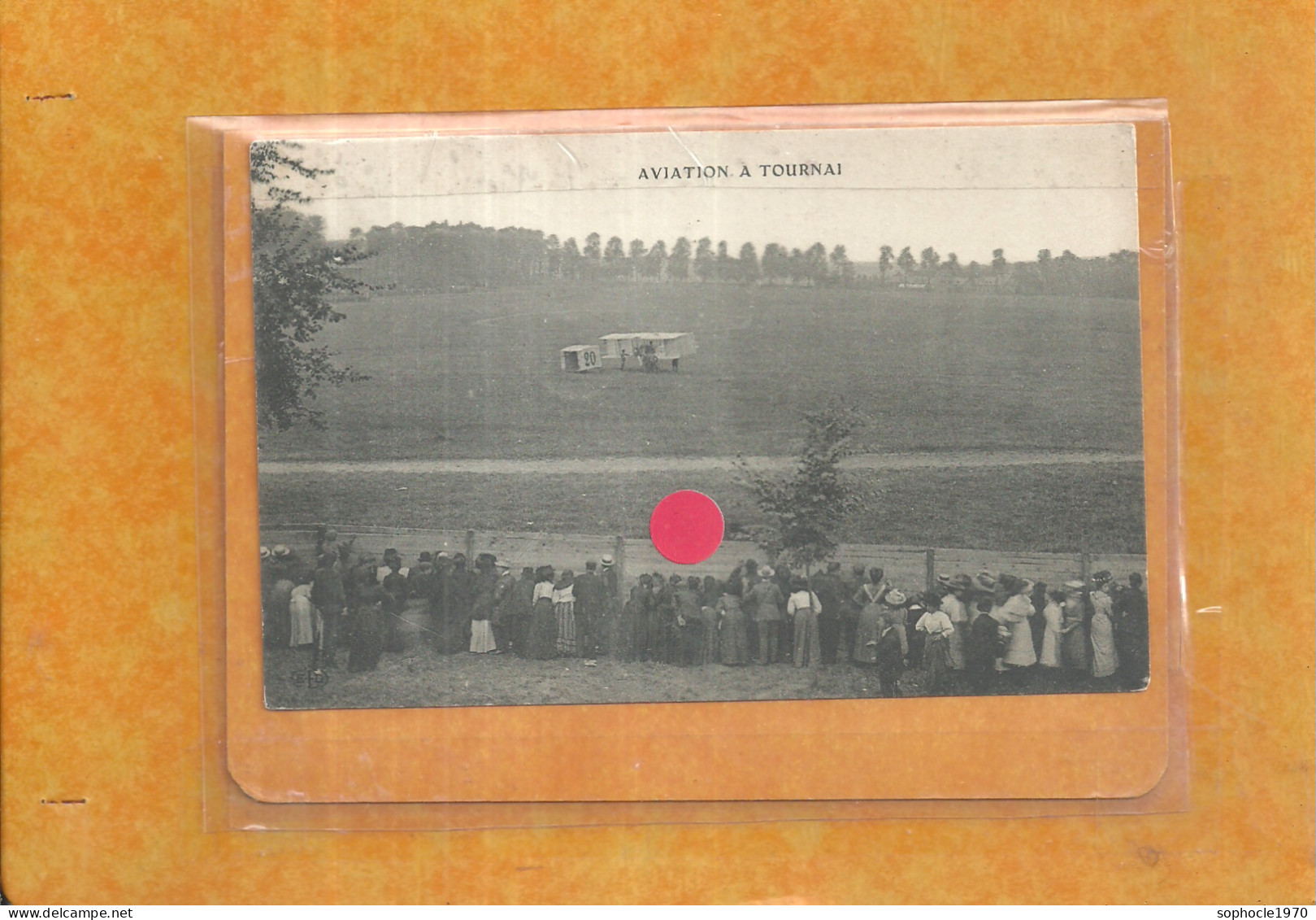 3-2024 - RAC26/30 - Aviation - BELGIQUE - HAINAUT - TOURNAI - Meeting - 1914-1918: 1ère Guerre