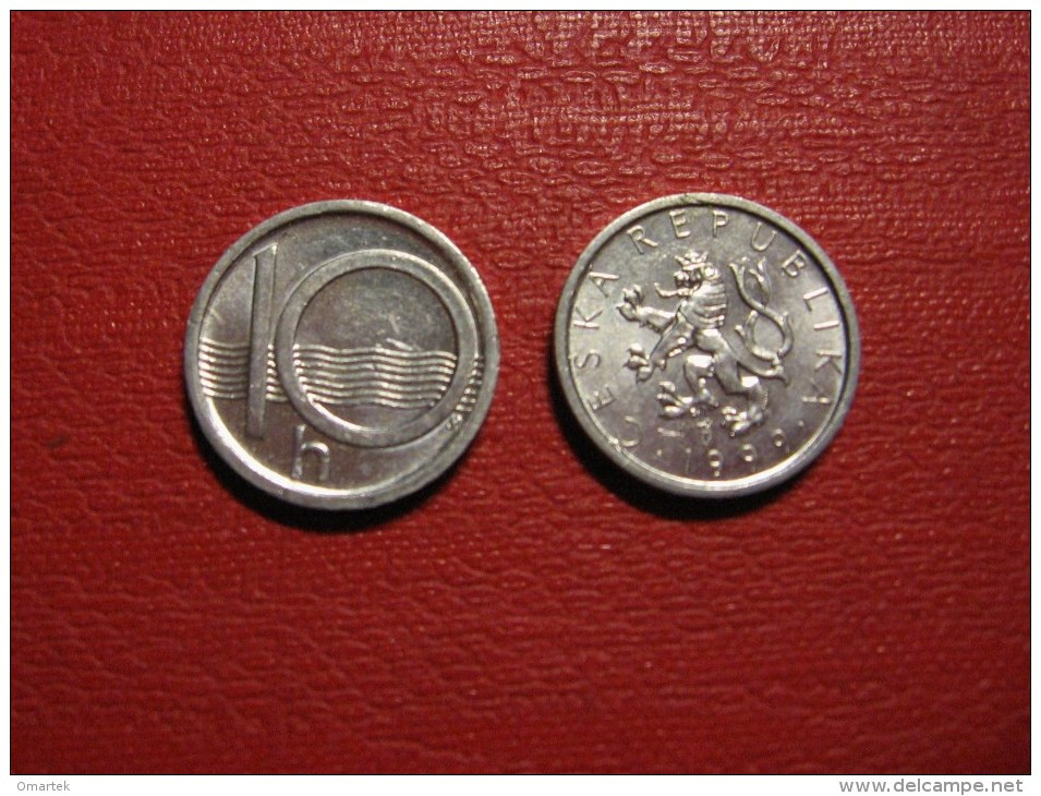 Czech Republic 1999 10 H Umlaufmünze  Circulating Coin. Tschechische Republik - Tchéquie
