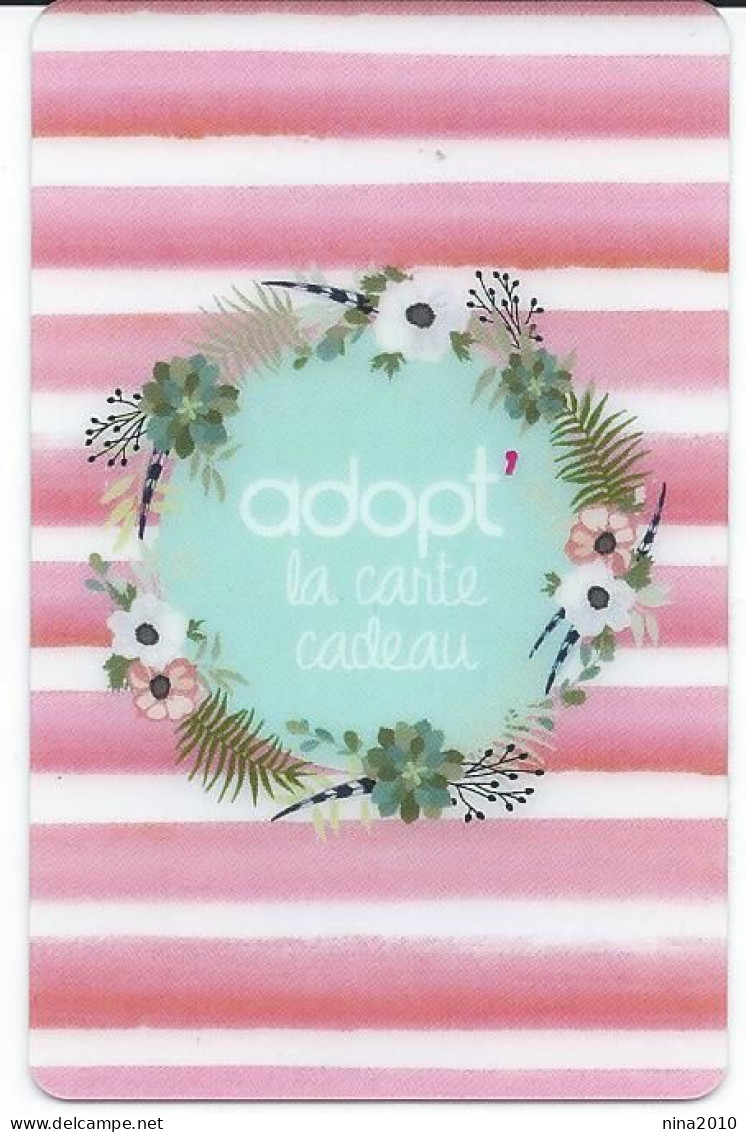 Carte Cadeau - ADOPT  / Rare  - GIFT CARD /GESCHENKKARTE - Cartes Cadeaux