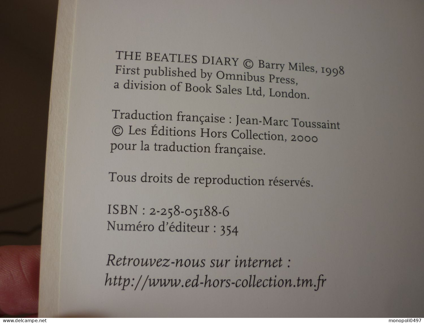 Lot deux livres sur les Beatles