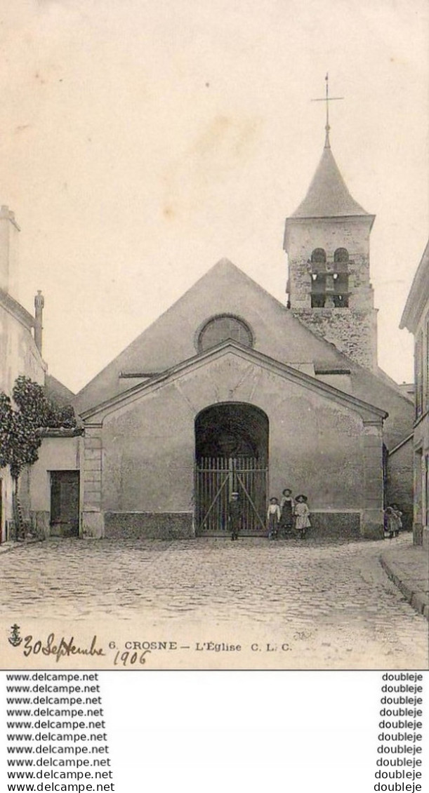 D91  CROSNE L'ÉGLISE - Crosnes (Crosne)