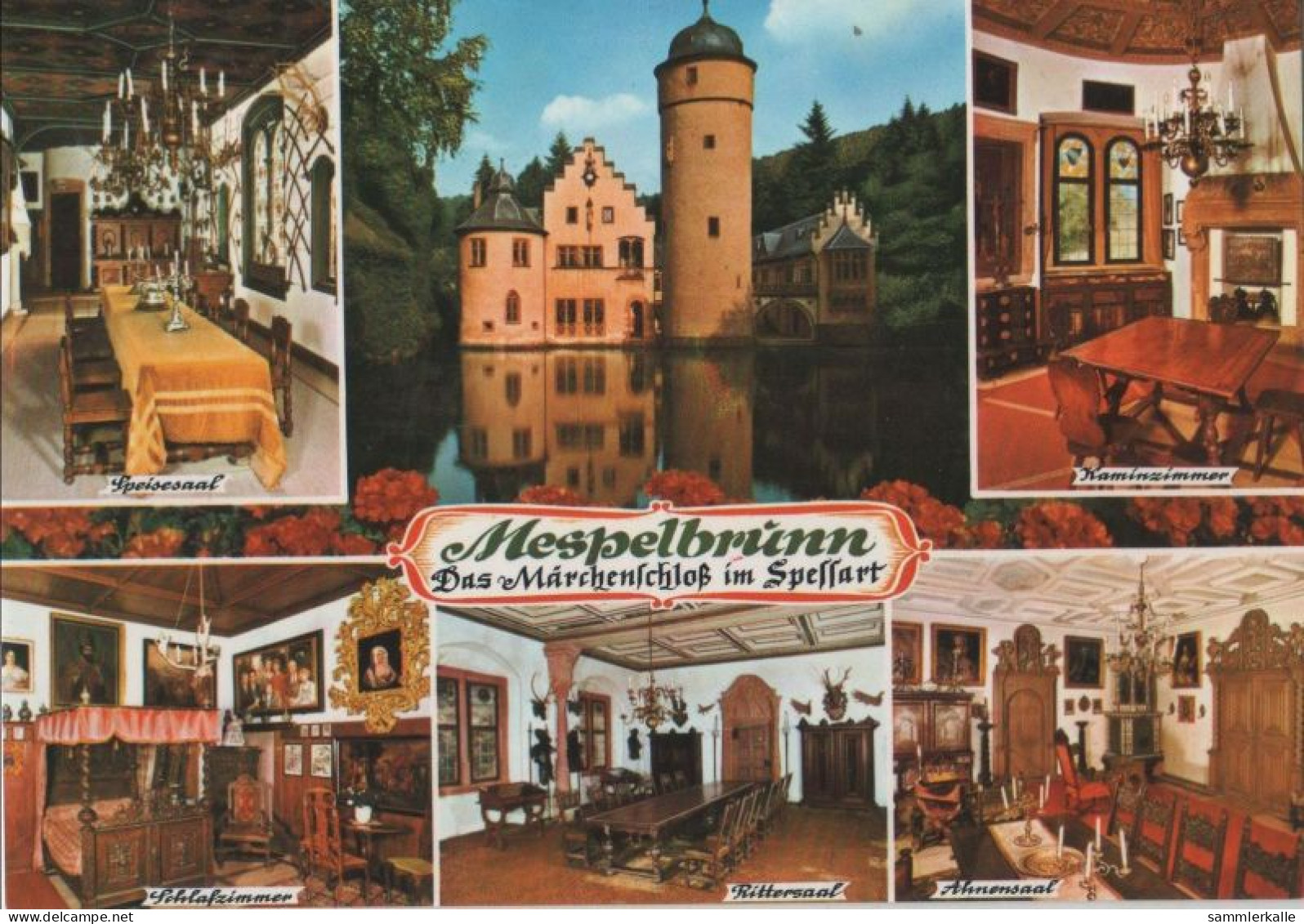 119792 - Mespelbrunn - Schloss - 6 Bilder - Aschaffenburg