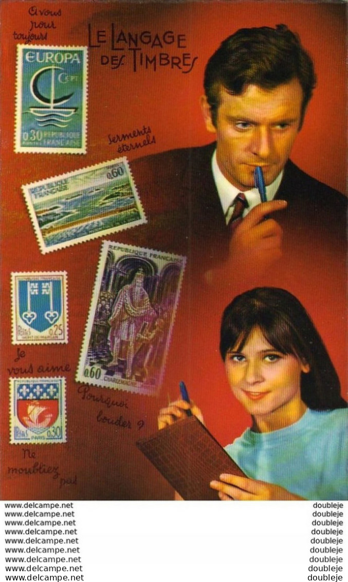 LE LANGAGE DES TIMBRES - Briefmarken (Abbildungen)