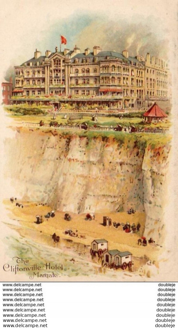 ANGLETERRE THE CLIFTONVILLE HOTEL   MARGATE Carte D'illustrateur - Margate