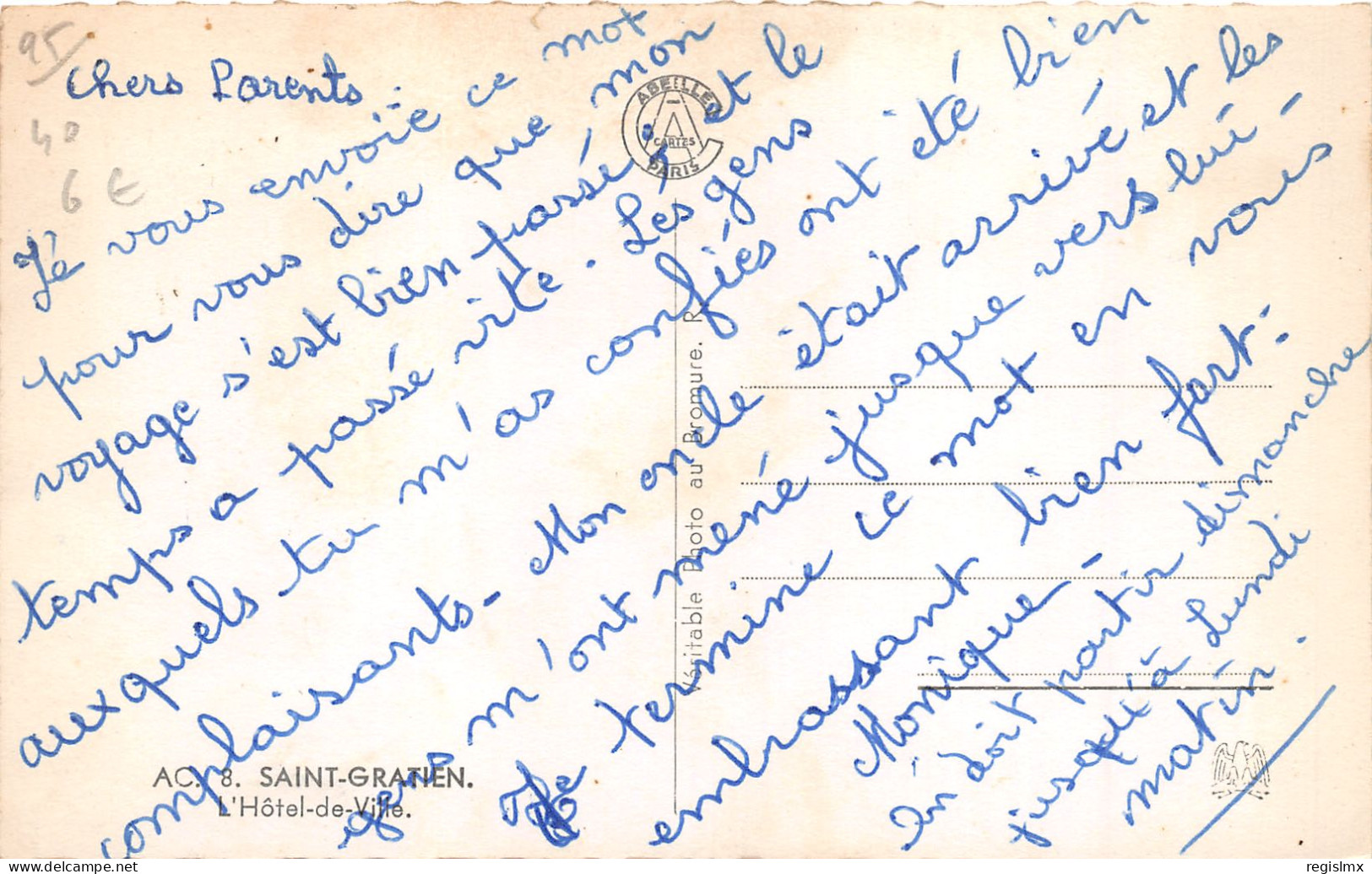 95-SAINT GRATIEN-N°T297-F/0141 - Saint Gratien