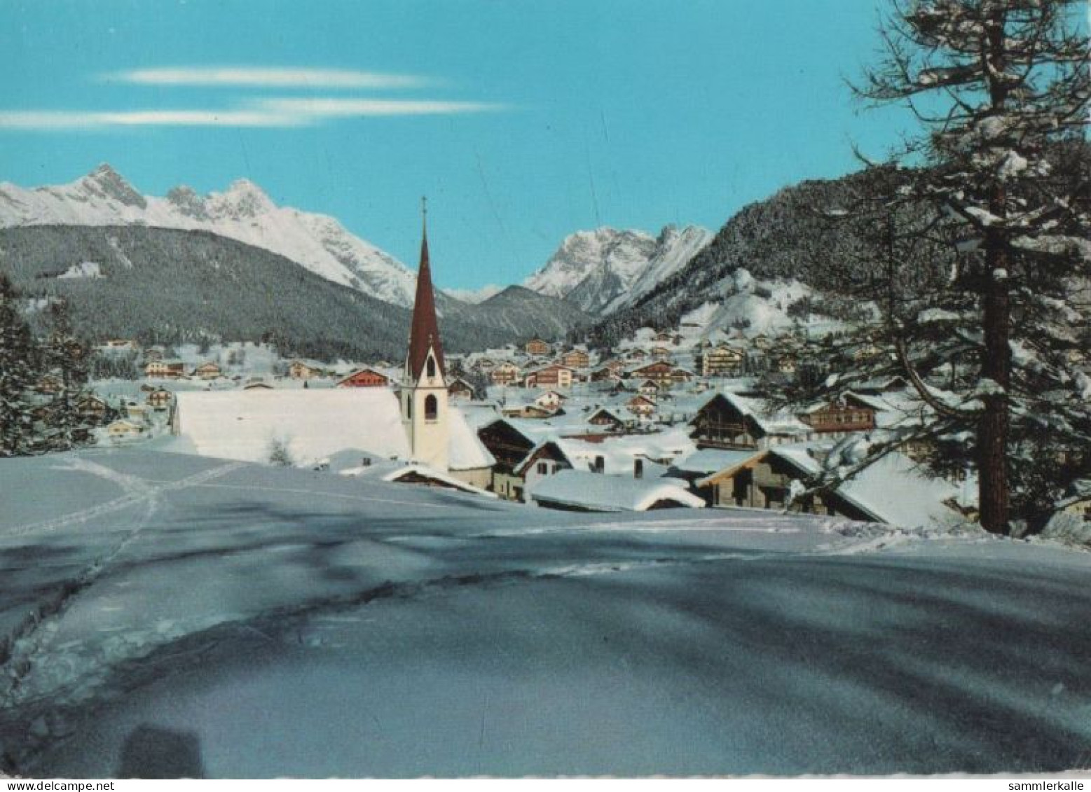 88569 - Österreich - Seefeld - Gegen Wetterstein Und Karwendel - 1969 - Seefeld