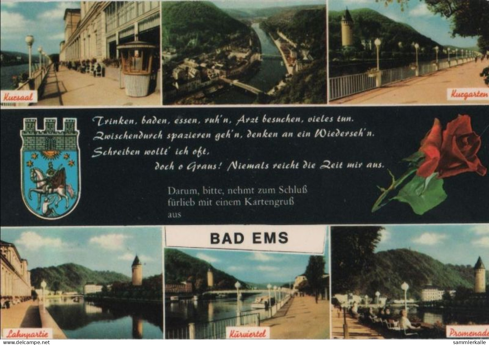 91247 - Bad Ems - U.a. Kurgarten - Ca. 1970 - Bad Ems