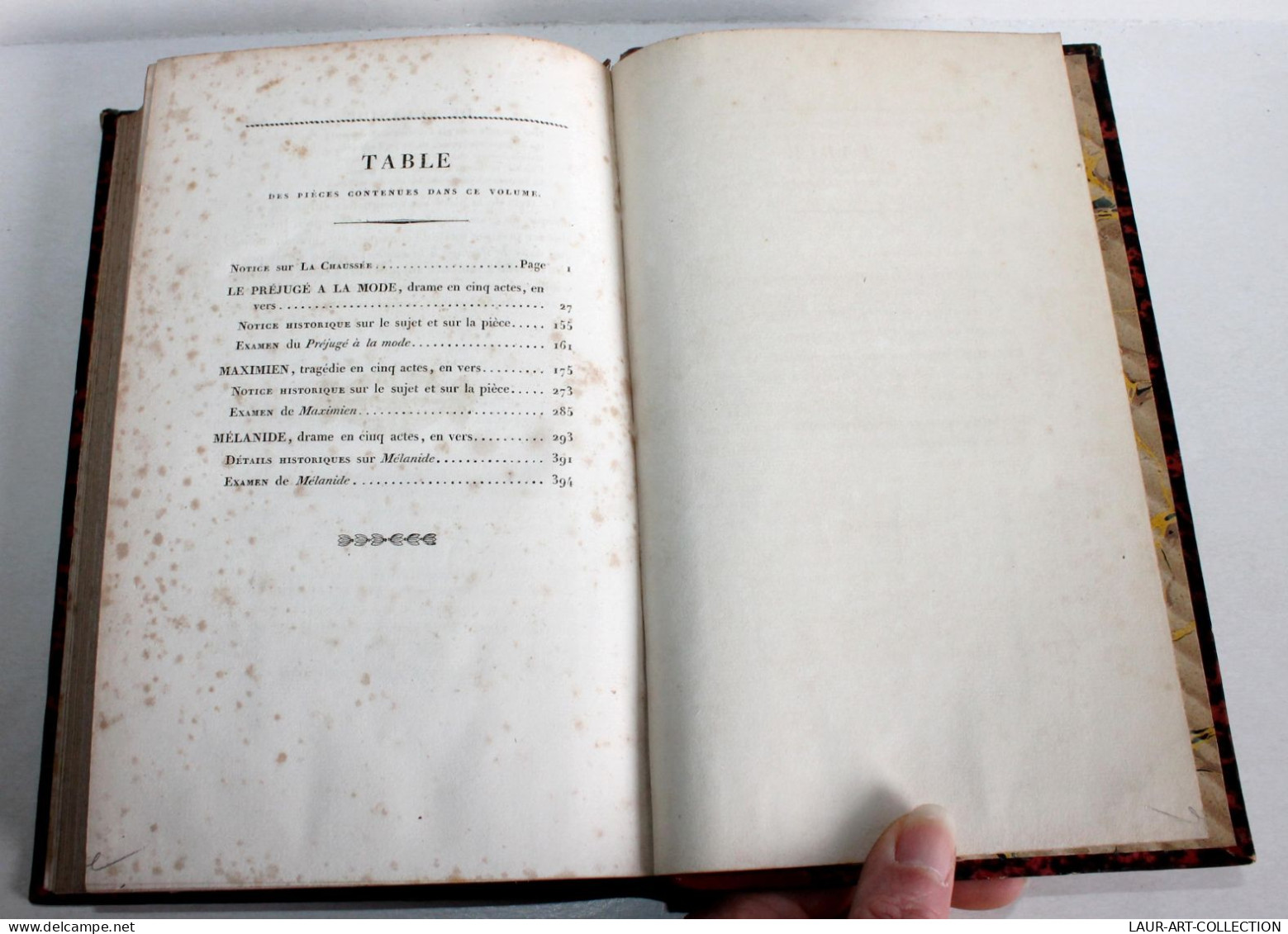 BIBLIOTHEQUE DRAMATIQUE Ou REPERTOIRE UNIVERSEL DU THEATRE FRANCAIS 1824 TOME XI / ANCIEN LIVRE XIXe SIECLE (1803.41) - Autores Franceses