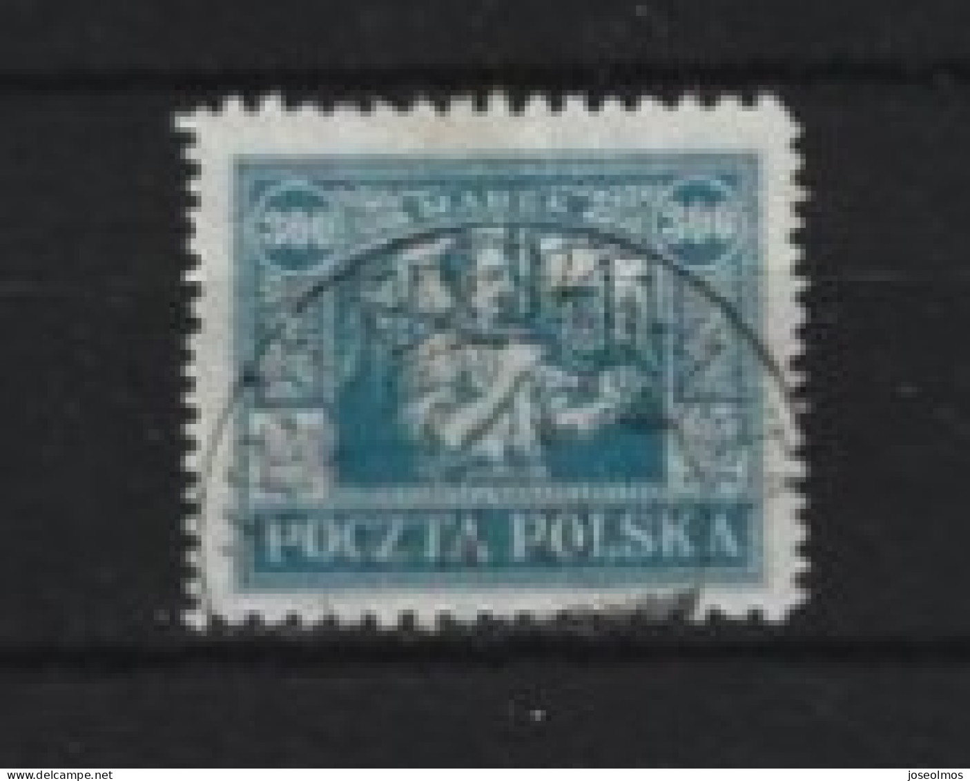 POLOGNE ANNEE 1923 MI N°20° COULEUR VERTE - Usati