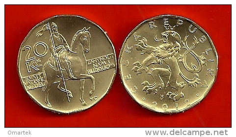 Czech Republic 2012 20 Kc Umlaufmünze UNC Circulating Coin. Tschechische Republik - Repubblica Ceca